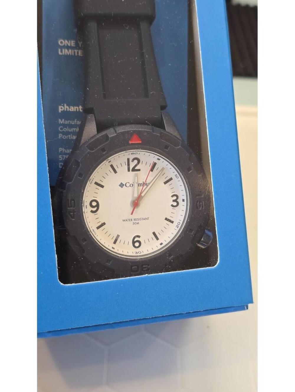 Columbia Self Select Quartz White Dial Silicone Strap Watch CSS13-003